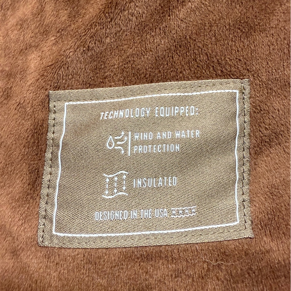 Men's XXL Ariat Crius Brown Insulated Quilted Wind/Waterproof Puffer Vest - Picture 10 of 11